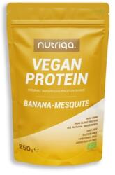 Nutriqa bio vegán banán-mesquite protein shake 250 g - menteskereso