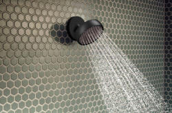 Hansgrohe Activera S Állítható fejzuhany 95 két funkcióval EcoSmart, matt fekete 28061670 (28061670)