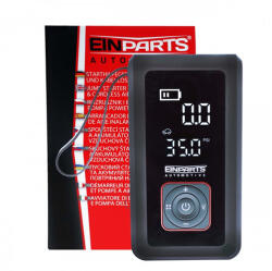 Einparts EPAP11 12V 10BAR 80W 4x2000mA 3-in-1 levegőpumpa - jumpstarter - powerbank