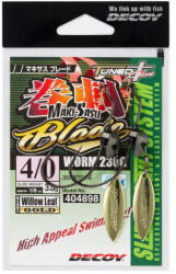 Decoy OFFSET HOROG SÚLYOZOTT DECOY WORM 230G MAKISAGU BLADE GOLD #5/0 5gr (404904) - koi-farm
