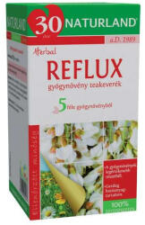 Naturland Reflux Gyógynövény Tea 25x - plazapatika