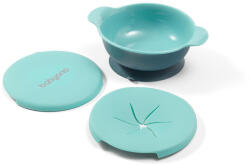  BabyOno tányér - Snack tartó, tapadó aljú, fedeles 1078 - vital24