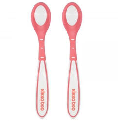  Kikkaboo Boo etetõkanál hõérzékelõs szilikon 2db pink - vital24
