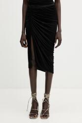 Rick Owens Lilies asszimetrikus viszkóz - fekete L