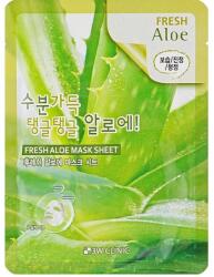 3W Clinic Fresh Aloe Mask Sheet - Mască Hidratantă Tip Șervețel 1buc/23g Masca de fata