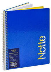 Notte Registru Notte A4 cu spira 125 file 4 diviziuni matematica si 1 diviziune dictando (ASD50251)