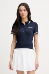 Lacoste Póló női pamuttal - sötétkék 40