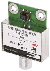 EMOS J5803 Antenna előerősítő 30dB VHF/UHF (2507100700)