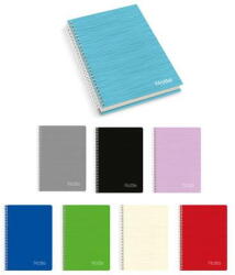 Notte Caiet tip registru Notte A4 cu spira si perforatii 120 file matematica (ASD50220)