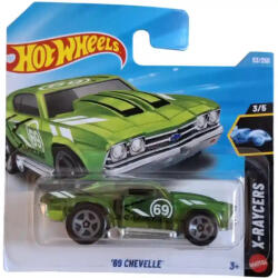 Mattel Hot Wheels '69 Chevrolet Chevelle kisautó (JJK83) - jatekbirodalom