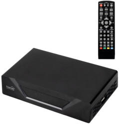Somogyi Elektronic Kft SOMOGYI Home HD T2 DVB-T/T2 vevőkészülék, szabadon fogható földfelszíni TV és rádióadások vételére, USB csatlakozó, 1920 x 1080P, multimédiás fájlok lejátszása (HD T2)