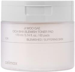 Celimax Ji Woo Gae Cica BHA Blemish Exfoliating Face Pads - 60 bucăți