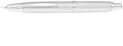 Pilot Stilouri Stilou Capless Stripe Pilot varf mediu corp argintiu Stilou Pilot Capless Stripe varf mediu (PFC-2700RR-SM)