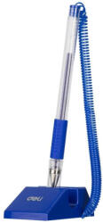 Deli Pix Cu Suport Adeziv Si Snur 0.5mm Albastru Deli (DLE6791B) - rbsservice