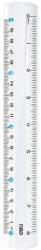Deli Rigla 20Cm Transparenta Deli (DLEG00212)