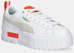 PUMA cipő Mayze Lth - fehér Női 39 - answear - 24 990 Ft