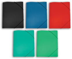 SKAG Mapa plastic A4 cu elastic culori asortate 50/set Skag (SK212427SET50) - pcone