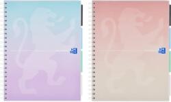 OXFORD Caiet A4 80 file spira matematica Pastel Project Oxford diverse culori (OXF400182938)