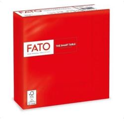 FATO Szalvéta 33x33cm 50db/csomag 2 rétegű Fato Smart Table piros 82621700