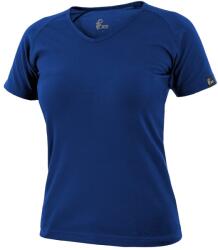 CXS Tricou damă CXS ELLA cu decolteu în V - Albastră | M (1610-178-413-93)