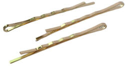 EF-ES hullámcsat arany egyenes, 5 cm, 20 db - hajvarazs