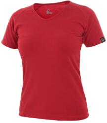 CXS Tricou damă CXS ELLA cu decolteu în V - Roșie | M (1610-178-250-93)