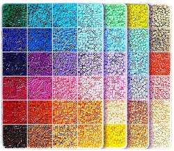 Flippy Set DIY 3D de mărgele Flippy, 96 culori, 8000 piese, 2.6 mm, multicolor (164807)