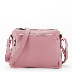 SOFILINE Geanta din piele naturala roz plamaniu Camelia 124 (8981DPINK.)