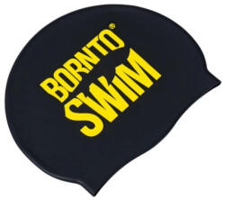 BornToSwim Úszósapka BornToSwim Classic Silicone Sárga/fekete