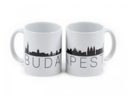  Budapest Skyline prémium fehér bögre - 3 dl (CQ05404)