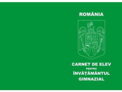  Carnet de elev pentru invatamantul gimnazial (C044)