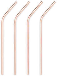 TRUEBRANDS Viski Коктейлни сламки 20 см summit copper- 4 бр (viski-5200)