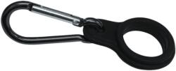 Vin Bouquet Nerthus Туристически държач за бутилки с карабинер - цвят черен (VB-FIH-624)