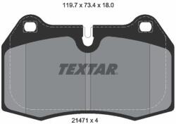TEXTAR Fékbetét készlet TEXTAR 2147102 for BMW, MASERATI, NISSAN (2147102)