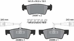 TEXTAR Fékbetét készlet TEXTAR 2436701 for SEAT, SKODA, VW, AUDI (2436701)