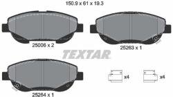 TEXTAR Fékbetét készlet TEXTAR 2500601 for TOYOTA (2500601)