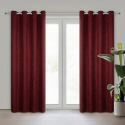 Takoy Bordó bársony sötétítő függöny 140x250 cm ringlivel - ADA