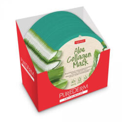 Purederm Masca PureDerm cu Aloe Vera, set de 24 bucăți pentru îngrijirea pielii (PD801-24) Masca de fata