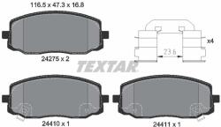 TEXTAR Fékbetét készlet TEXTAR 2427501 for KIA, HYUNDAI, NAZA (2427501)