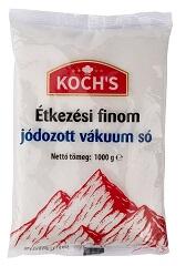  Koch's étkezési finom jódozott vákuumsó 1 Kg