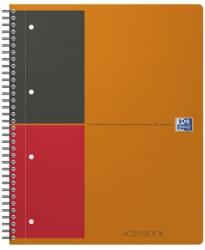 OXFORD Agenda A4+ 80 file spira dictando Active Oxford portocaliu (OXF100102994)