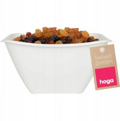 Hoga Tál Konyhai Salátástál Műanyag Élelmiszer 0, 9L 16cm Fehér (HG1041 BIAŁA)