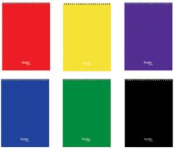 Notte Blocnotes dictando 80 file A5+ PP spira dubla Notte Trend (ASD61057)