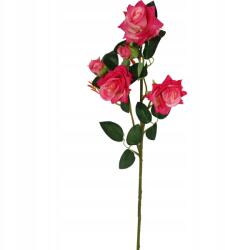 Goliat Rózsa Ág 62 CM Sötét Rózsaszín művirág (ROSE352-64/CR)