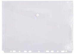 D. rect Mapa A4 plastic transparent cu capsa si perforatii D. Rect (LV009146) - pcone