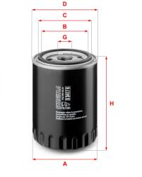 SOFIMA Filtru ulei SOFIMA S 3417 R (S 3417 R) - fixbox