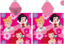 Evidence Disney Hercegnők törölköző poncsó 50x100 cm (Fast Dry)