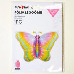  Pillangó alakú fólia lufi 93 cm 614360 (614360)
