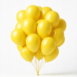 PartyBee Latex lufi csokor szett sárga 30cm 25db
