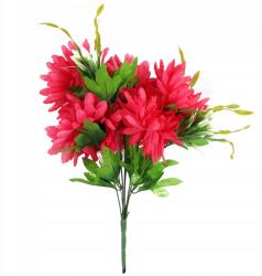 Goliat 8 gerbera csokor kiegészítőkkel rózsaszín Művirágok ([BG9P12])
